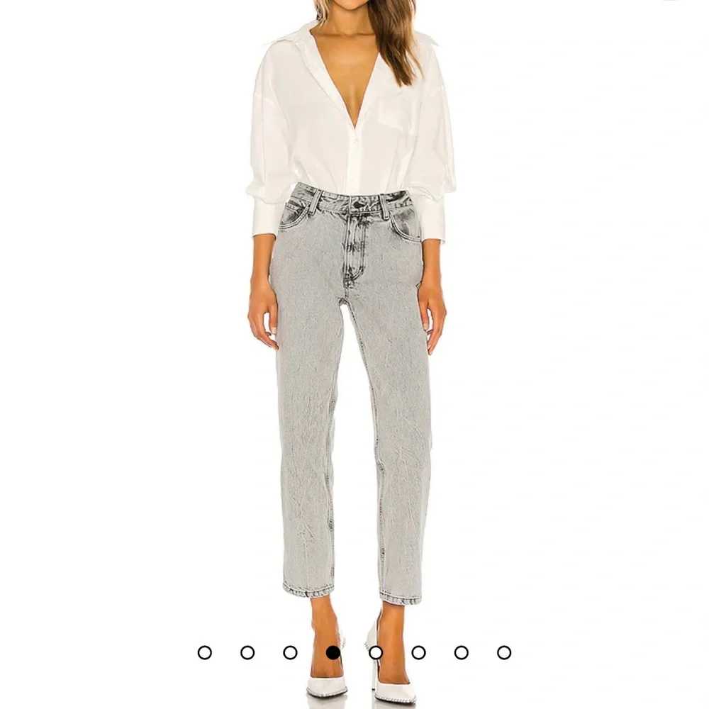 Anine Bing Mika Shirt in White - Picture 7 of 11